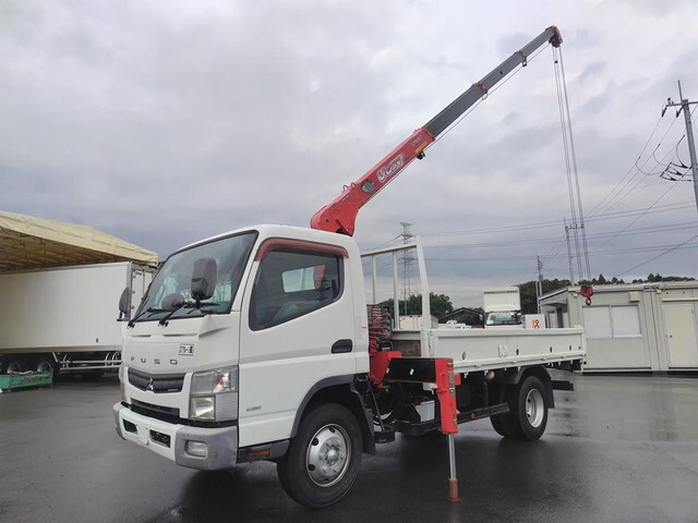 MITSUBISHI FUSO Canter Truck (With 4 Steps Of Cranes) SKG-FEB80 2011 133,206km_1