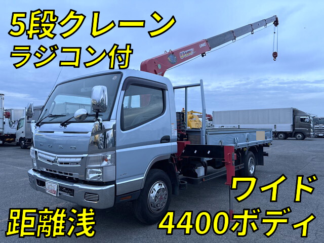 MITSUBISHI FUSO Canter Truck (With 5 Steps Of Cranes) TKG-FEB80 2013 27,648km_1