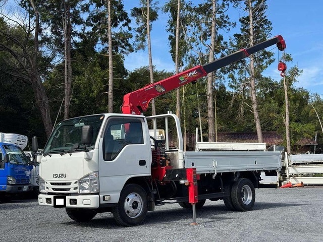 ISUZU Elf Truck (With 3 Steps Of Cranes) TPG-NKR85AR 2018 25,767km_1