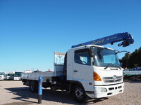 HINO Ranger Truck (With 4 Steps Of Cranes) BKG-FD7JKYA 2008 99,010km_7