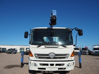 HINO Ranger Truck (With 4 Steps Of Cranes) BKG-FD7JKYA 2008 99,010km_8
