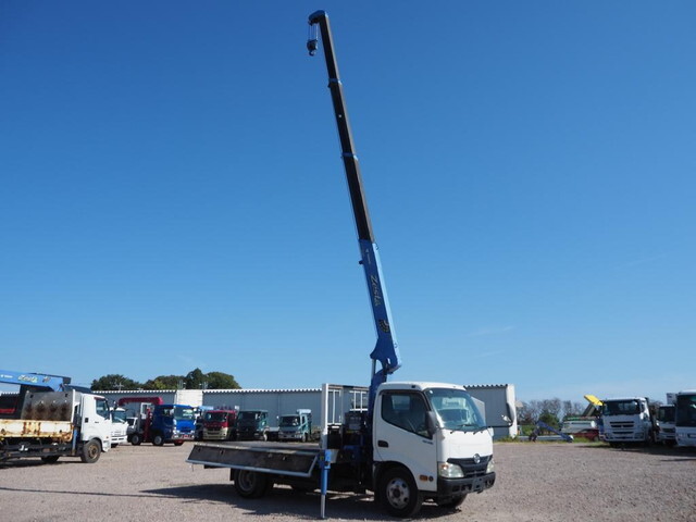 HINO Dutro Truck (With 4 Steps Of Cranes) SKG-XZU650M 2012 91,352km