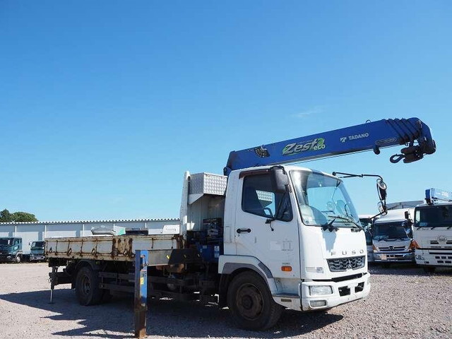 MITSUBISHI FUSO Fighter Truck (With 5 Steps Of Cranes) QKG-FK72FZ 2013 306,046km