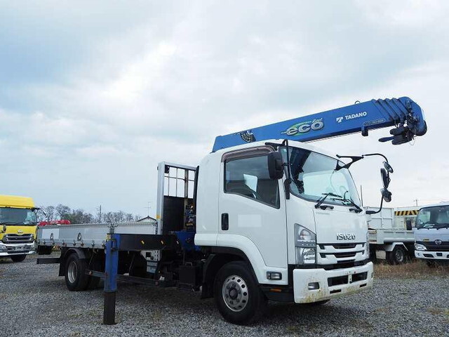 ISUZU Forward Truck (With 5 Steps Of Cranes) TKG-FRR90S2 2017 130,620km_1