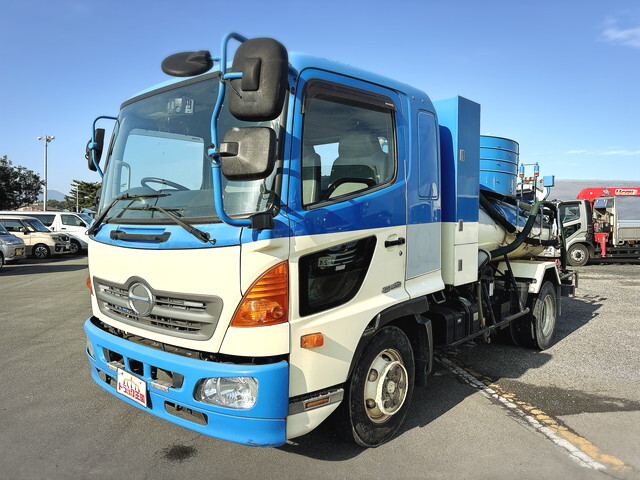HINO Ranger Vacuum Truck TKG-FD9JEAA 2013 96,118km