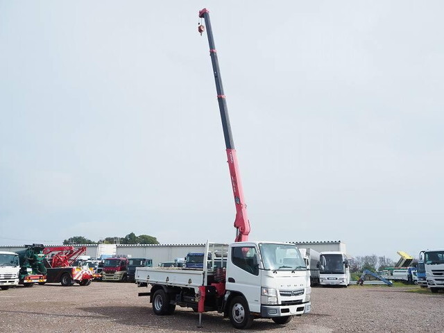 MITSUBISHI FUSO Canter Truck (With 4 Steps Of Cranes) SKG-FEA50 2011 76,714km