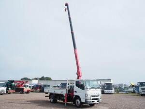 MITSUBISHI FUSO Canter Truck (With 4 Steps Of Cranes) SKG-FEA50 2011 76,714km_1