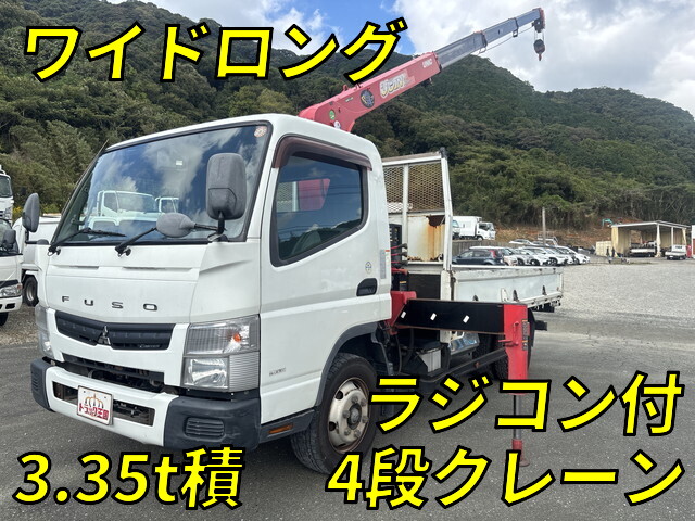 MITSUBISHI FUSO Canter Truck (With 4 Steps Of Cranes) SKG-FEB80 2012 415,437km_1