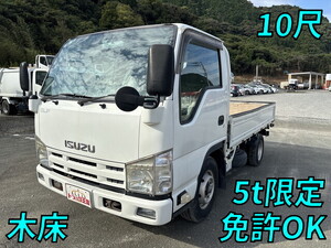 ISUZU Elf Flat Body BKG-NHR85A 2009 164,333km_1
