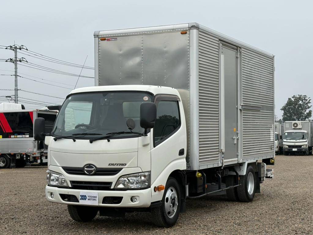 HINO Dutro Aluminum Van TKG-XZU655M 2017 157,000km