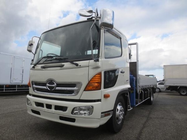 HINO Ranger Truck (With 5 Steps Of Cranes) TKG-FD9JLAA 2012 69,050km