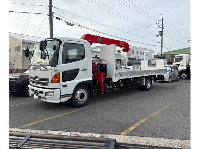 HINO Ranger Safety Loader (With 4 Steps Of Cranes) ADG-FJ7JLWA 2006 427,300km