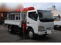 MITSUBISHI FUSO Canter Truck (With 3 Steps Of Cranes) KK-FE73EEN 2003 66,257km_1