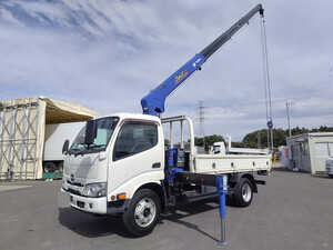 HINO Dutro Truck (With 4 Steps Of Cranes) 2PG-XZU652F 2023 22,753km_1