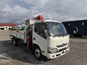 HINO Dutro Truck (With 3 Steps Of Cranes) TKG-XZU650M 2016 232,651km_1