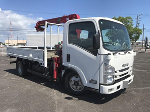 ISUZU Elf Truck (With 3 Steps Of Cranes) TPG-NMR85AR 2015 54,004km_1