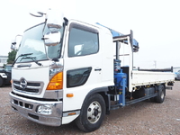 HINO Ranger Truck (With 4 Steps Of Cranes) TKG-FD9JLAA 2012 135,344km_3