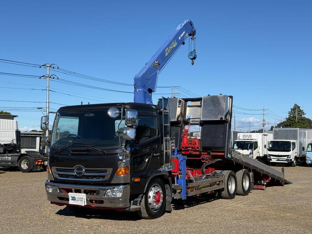 HINO Ranger Safety Loader (With 4 Steps Of Cranes) LDG-GK8JNAA 2017 473,000km