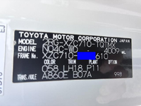 TOYOTA Toyoace Flat Body 2RG-XZC710 2019 114,810km_11