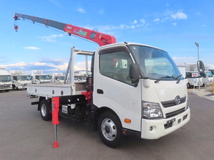HINO Dutro Truck (With 5 Steps Of Cranes) 2KG-XZU710M 2017 132,000km_1
